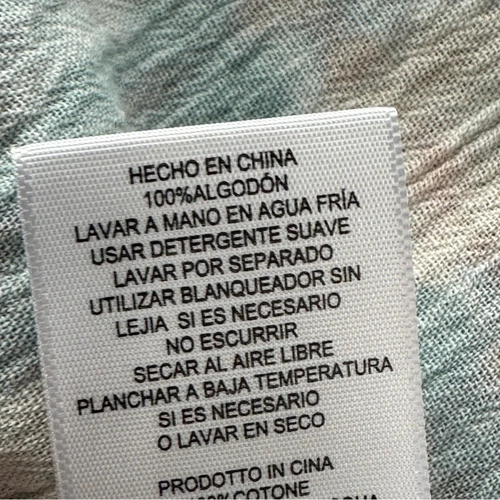 Joie Jindrah Gathered Printed Cotton Blouse. Sz: XL - Picture 8 of 11